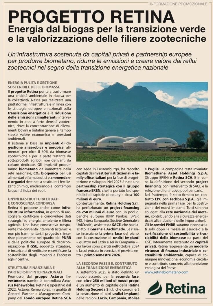 Progetto Retina — press feature